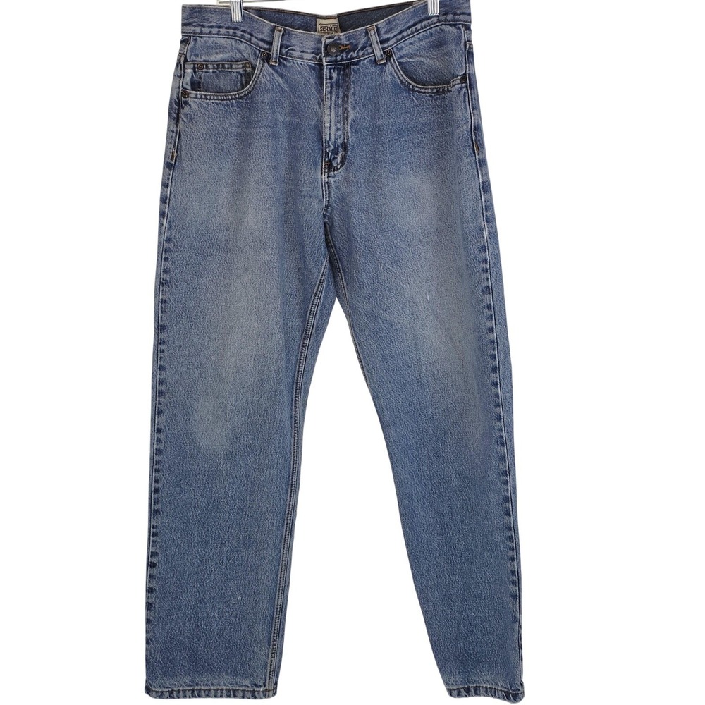 C.E. Schmidt Workwear Jeans Men's 36x33 Blue Regular Straight‎ Leg Denim Casual